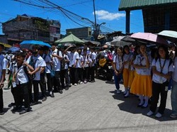Suhu Panas Berbahaya Landa Filipina, Ratusan Sekolah Diliburkan Sementara