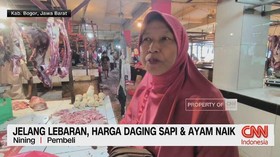 VIDEO: Jelang Lebaran, Harga Daging Sapi dan Ayam Makin Mahal