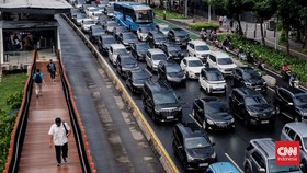 Lalu Lintas Jakarta Kembali Padat Kendaraan Usai Libur Panjang Lebaran