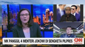 VIDEO: MK Panggil 4 Menteri Jokowi Disengketa Pilpres