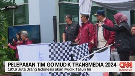 VIDEO: Pelepasan Tim Go Mudik Transmedia 2024