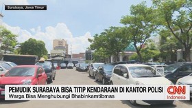 VIDEO: Pemudik Surabaya Bisa Titip Kendaraan di Kantor Polisi