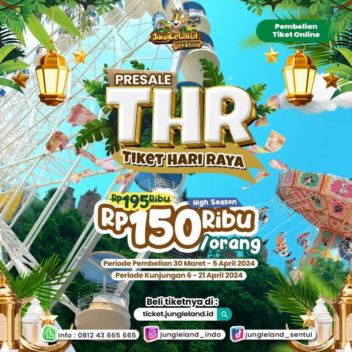5 Promo Tempat Wisata Menjelang Libur Lebaran