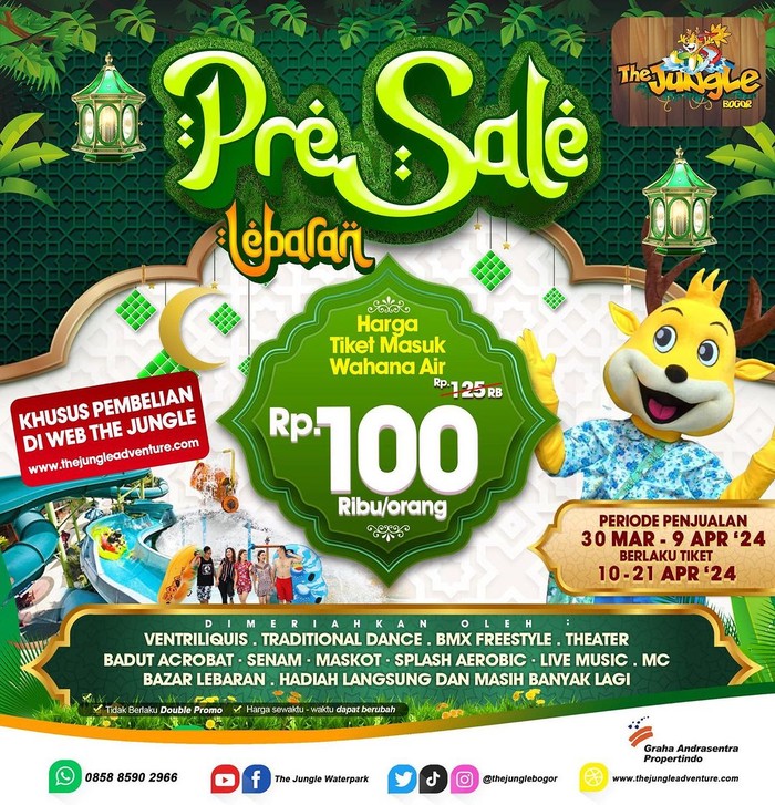 Promo The Jungle/Foto: instagram.com/thejunglebogor