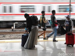KAI Prediksi Puncak Mudik Pakai Kereta Terjadi Hari Ini, Tembus 47 Ribu Orang