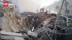VIDEO: 7 Tewas Saat Israel Bom Konsulat Iran Di Damaskus