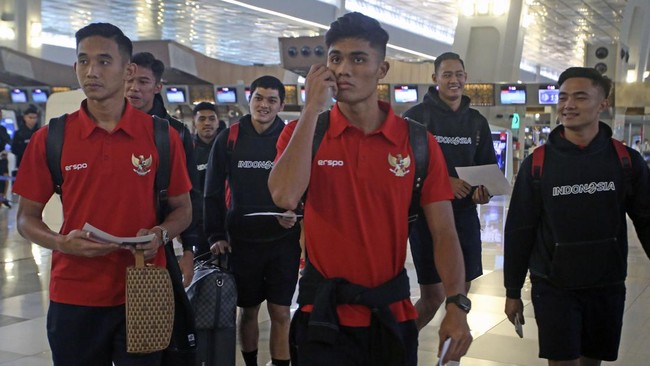 Sambutan Hangat Menyambut Timnas Indonesia U-23 di Qatar saat Hari Raya Idul Fitri