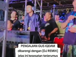 Viral Pengajian Gus Iqdam Sambil Nge-DJ?