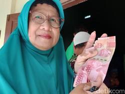 Ratusan Warga di Desa Wunut Klaten Dapat THR Rp 400 Ribu dari Dana PAD