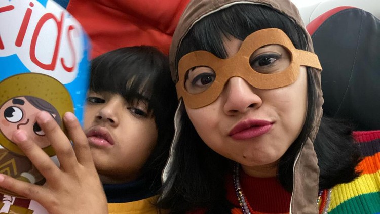 Diana Rikasari dan sang putra, Shahmeer