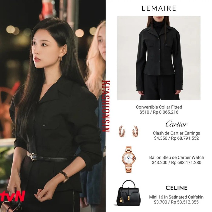 Trik Outfit Stylish ala Kim Ji Won di Queen of Tears