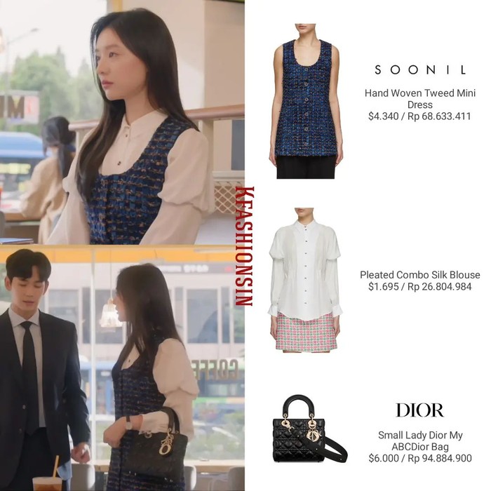 Trik Outfit Stylish ala Kim Ji Won di Queen of Tears