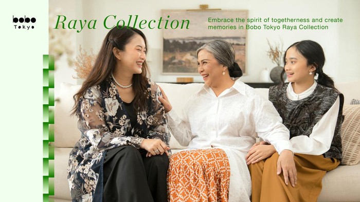Inspirasi Outfit Lebaran yang Wajib Kamu Coba: Gaya Busana Versatile dari 'Raya with Bobo Tokyo