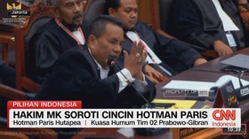 VIDEO: Hakim MK Soroti Cincin Hotman Paris