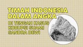 INFOGRAFIS: Timah Indonesia dalam Angka di Tengah Kasus Korupsi