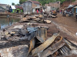Kronologi Kebakaran Pasar Rompo Bima, Sumber Api dari Lapak Pedagang