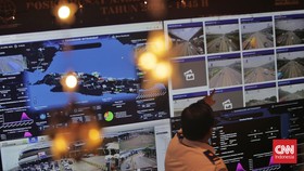 FOTO: Melihat Posko Pantauan Mudik Lebaran 2024