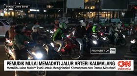 VIDEO: Pemudik Mulai Memadati Jalur Arteri Kalimalang