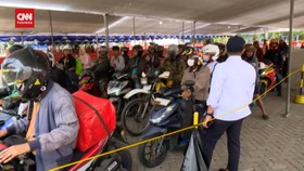 VIDEO: Pemudik Motor ke Sumatera Lewat Pelabuhan Ciwandan Per Hari Ini