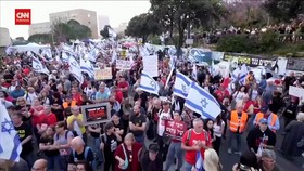 VIDEO: Massa di Yerusalem Protes Tuntut Pemilu Gantikan Netanyahu