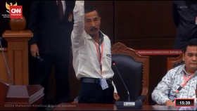 VIDEO: Momen Kocak Saksi Marah Ke Hakim MK Karena Dihujani Pertanyaan