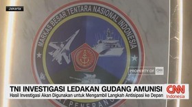 VIDEO: TNI Investigasi Ledakan Gudang Amunisi