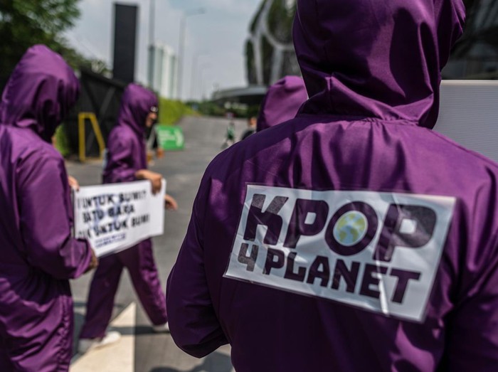 Aksi KPop4Planet yang digerakkan fans K-Pop