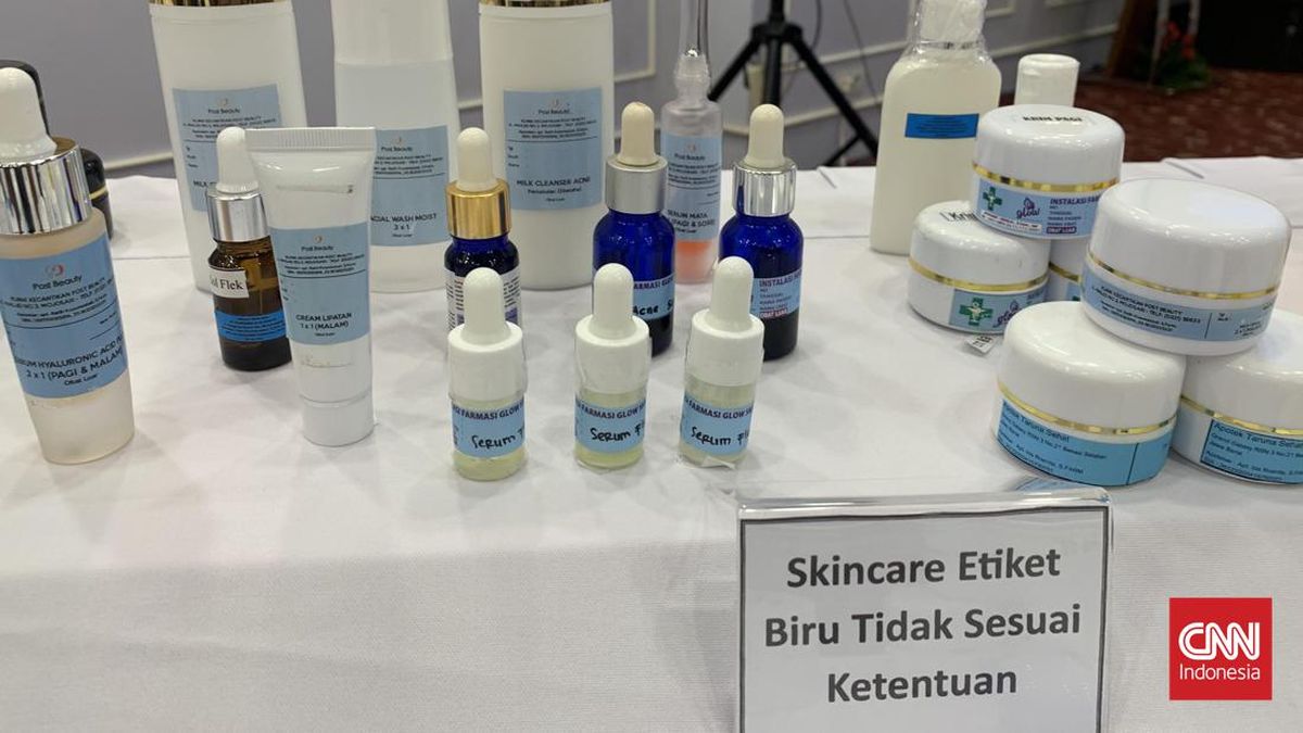 BPOM Gerebek Gudang Kosmetik di Tangerang, Sita 2 Juta Produk Rp27,6 M