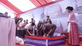 Staf Ahli Jaksa Agung Groundbreaking Masjid Baitul Adli Kejati Sulsel
