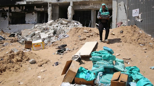 FOTO: RS Al Shifa Gaza Hancur Usai Dua Pekan Dikepung Israel
