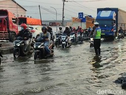 Pantauan Mudik Jalur Pantura Demak Setelah Banjir Rob