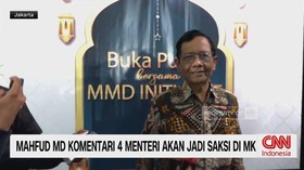 VIDEO: Mahfud MD Komentari 4 Menteri Akan Jadi Saksi Di MK