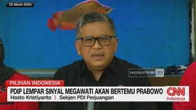 VIDEO: PDIP Lempar Sinyal Megawati Akan Bertemu Prabowo