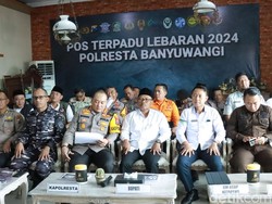 Polisi Siapkan Pos Layanan Terpadu Cegah Kemacetan Penyeberangan Ketapang