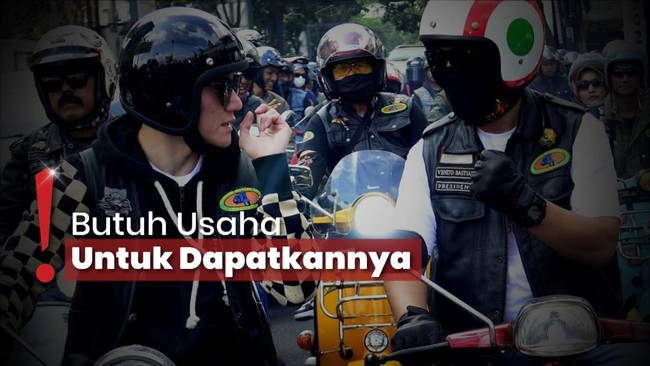 Suka Naik Skuter, Vino G Bastian Ajarkan Menghargai Barang