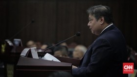Airlangga Bandingkan Bansos RI dengan AS dan India di Sidang MK
