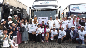 Pegadaian Berangkatkan 3 Ribu Pemudik Lewat Mudik Asyik Bersama BUMN