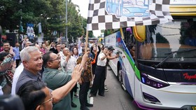Sambut Idulfitri 1445 H, Bank Mandiri Lepas 6.525 Pemudik