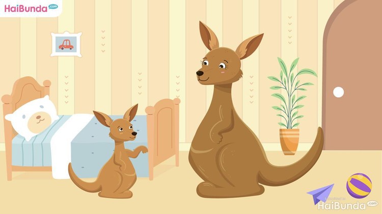 Dongeng Anak: Nino Si Kanguru Belajar Tidur Sendiri