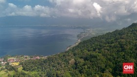 BMKG Ungkap Potensi Gelombang Tsunami Danau Maninjau Sumbar