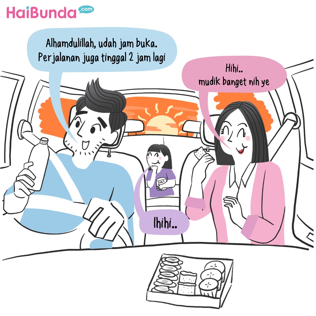 Komik Bunda Mudik Lebaran