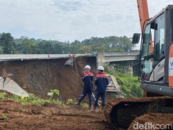 Kabar Terbaru Progres Perbaikan Jalan Tol Bocimi yang Terdampak Longsor