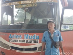 Cerita Suka Duka Mahmud 10 Tahun Jadi Kernet Bus Pantura
