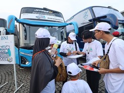 Ribuan Pemudik Pulang Kampung Bareng Bank BUMN