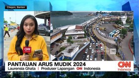 VIDEO: Pantauan Arus Mudik 2024 di Cikampek dan Merak