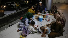 FOTO: Pemudik Dibatasi 30 Menit di Rest Area saat Mudik Lebaran 2024
