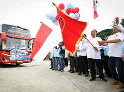 Projo Gelar Mudik Gratis 2024, 5 Ribu Pemudik Diberangkatkan dari TMII