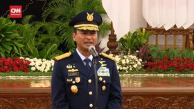 VIDEO: Jokowi Lantik Eks Ajudan Marsekal Tonny Harjono Jadi KSAU