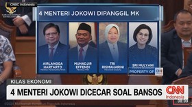 VIDEO: 4 Menteri Jokowi Dicecar Soal Bansos