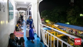 Pelabuhan Merak Lengang pada H-2 Idulfitri 2025